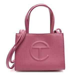 Telfar Vegan Leather Small Shopping Bag - Corned Beef